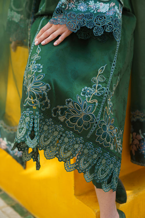 Baroque | Luxury Pret 24 | JACQUARD LAWN UF-572 -  Baroque Luxury - Original Designer Dress - House of Maryam