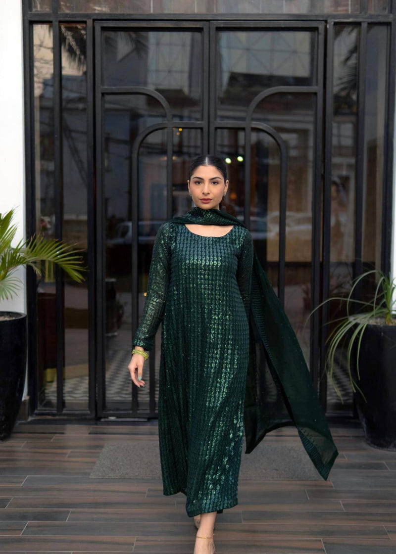 Daud Abbas | Formals Collection | Mushq -  Daud Abbas Formal - Original Designer Dress - House of Maryam
