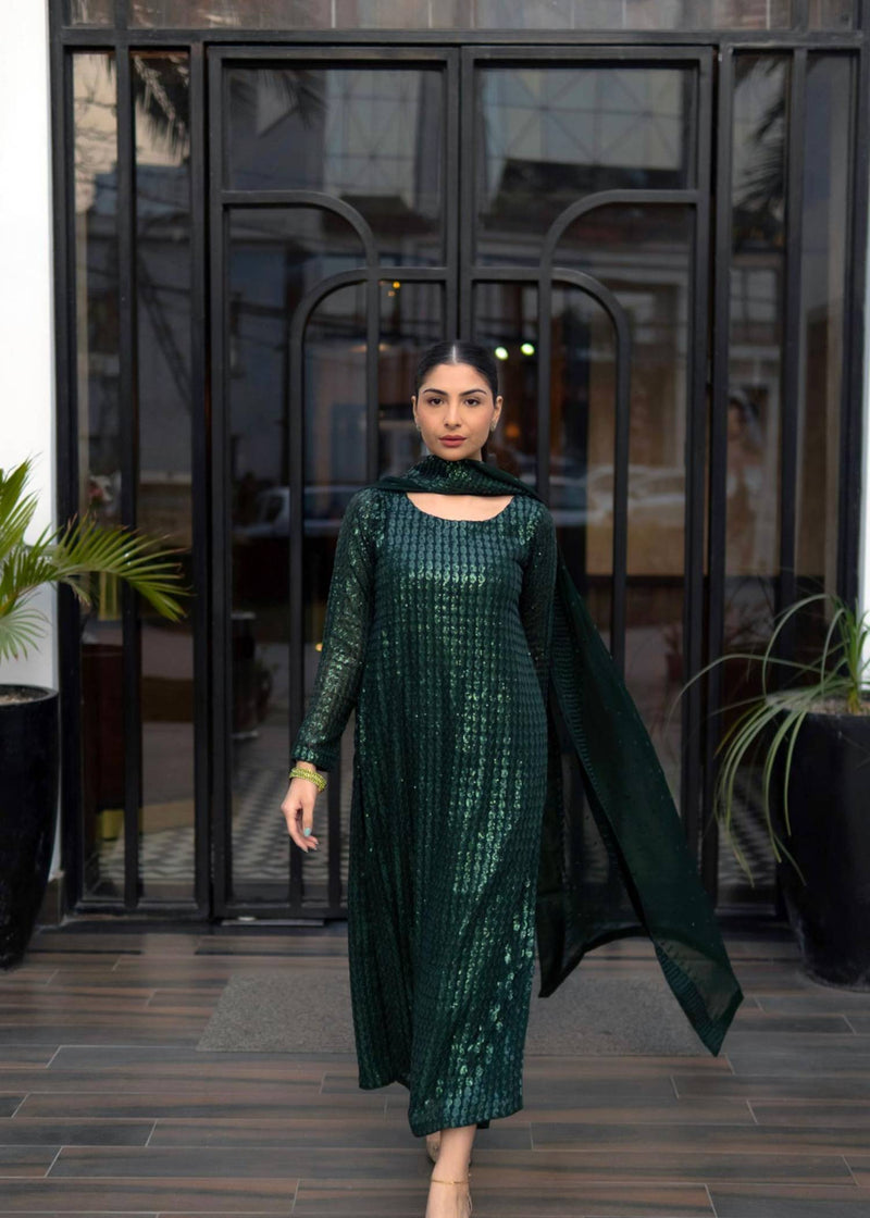 Daud Abbas | Formals Collection | Mushq -  Daud Abbas Formal - Original Designer Dress - House of Maryam