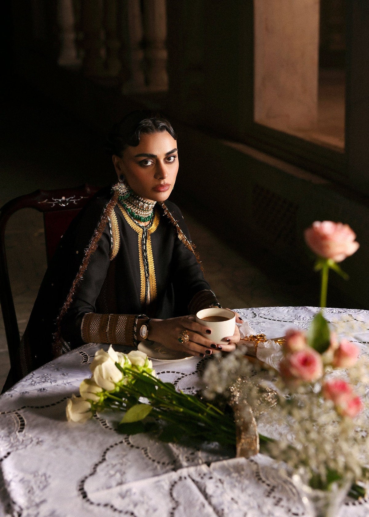 Hussain Rehar | Luxury Pret AW 25 | Noctira, image 6