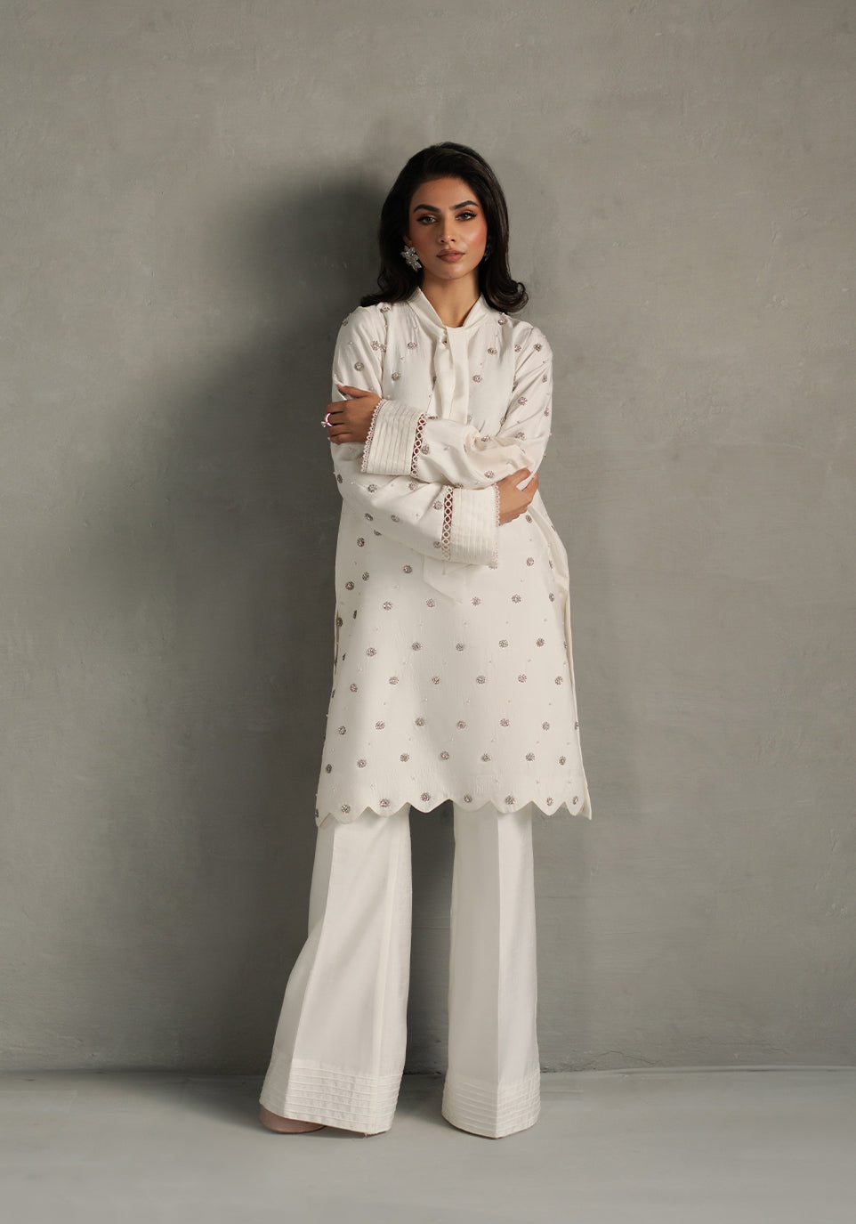Zarqash | Silk Edit | ZQS 008 OPAL -  Zarqash Ladies Clothes - Original Designer Dress - House of Maryam