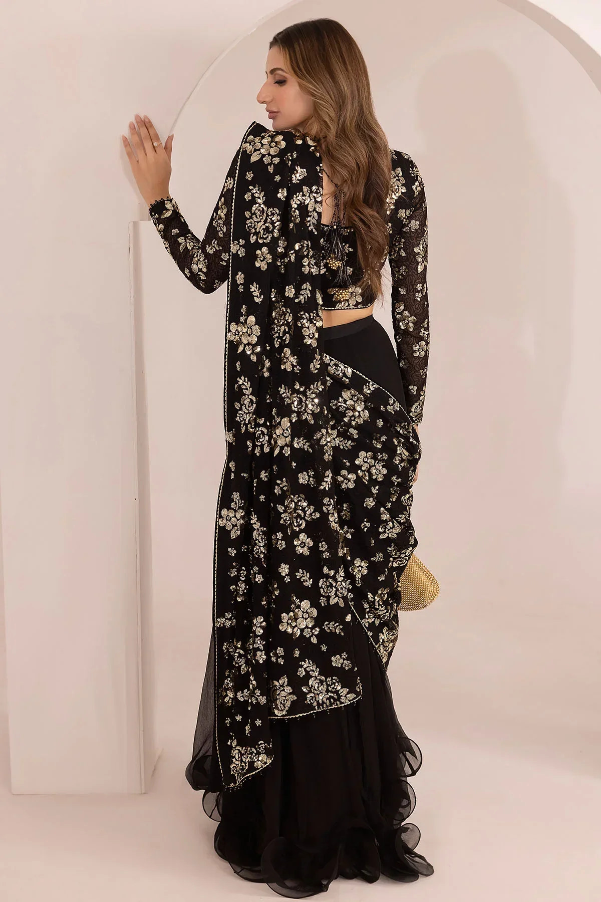 Jazmin | Formals Collection | EMBROIDERED CHIFFON UC-3021 -  Jazmin Formal - Original Designer Dress - House of Maryam