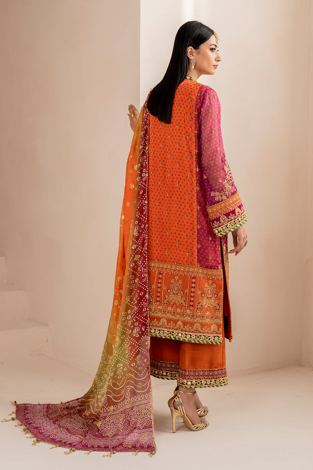 Baroque | Formals Collection | EMBROIDERED CHIFFON UF-706, image 2