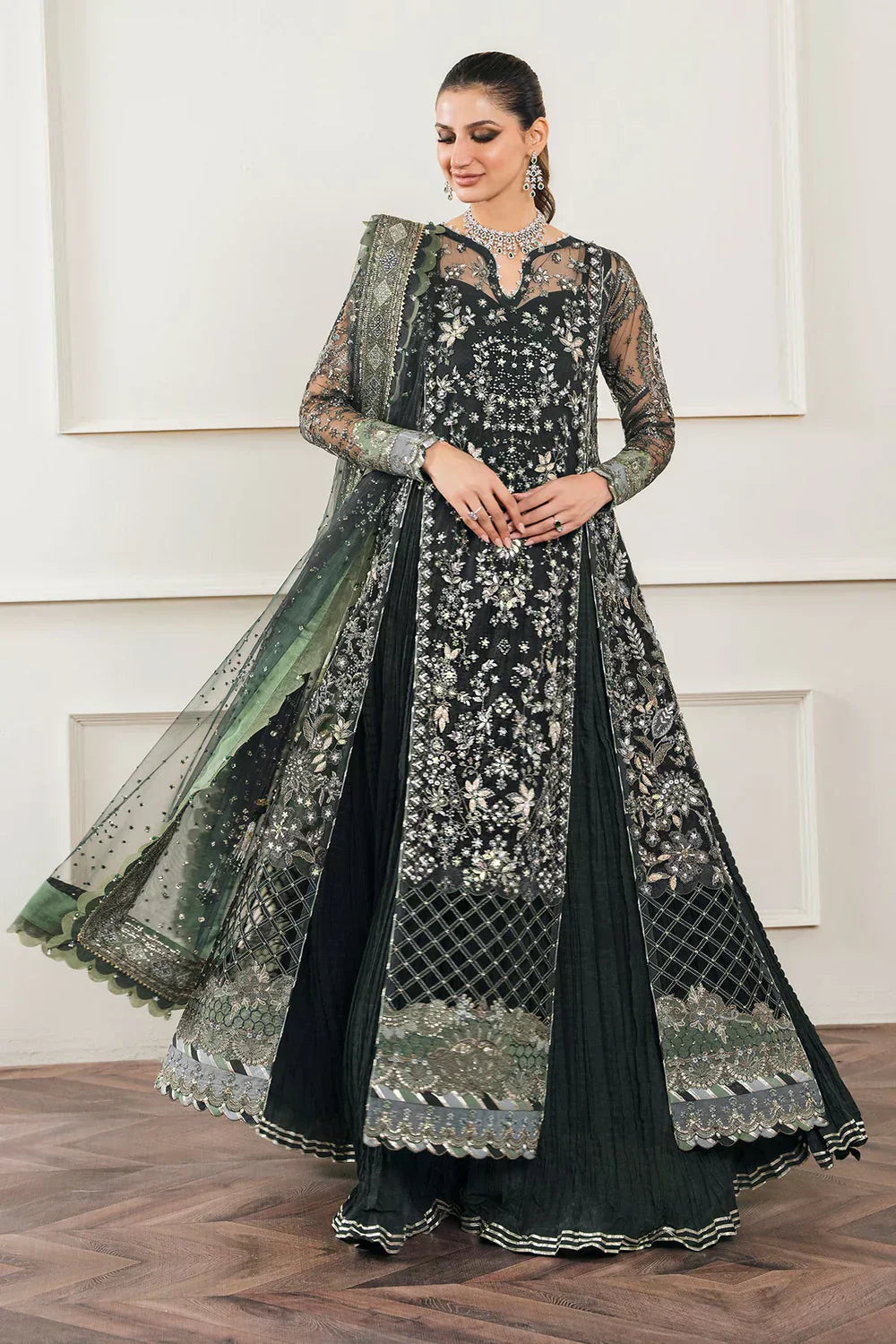 Baroque | Chantelle Embroidered Collection | CH12-05 -  Baroque Bridal - Original Designer Dress - House of Maryam