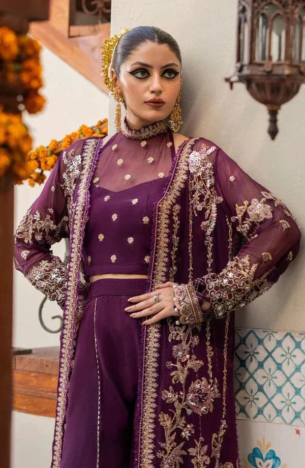 Eleshia | Zarin Wedding Formals 23 | Medea by Designer Eleshia - House of Maryam - Pakistani Designer Ethnic Wear in {{ shop.shopifyCountryName }}