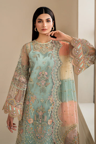 Baroque | Formal Collection | NET UF-620 -  Baroque Ladies Clothes - Original Designer Dress - House of Maryam