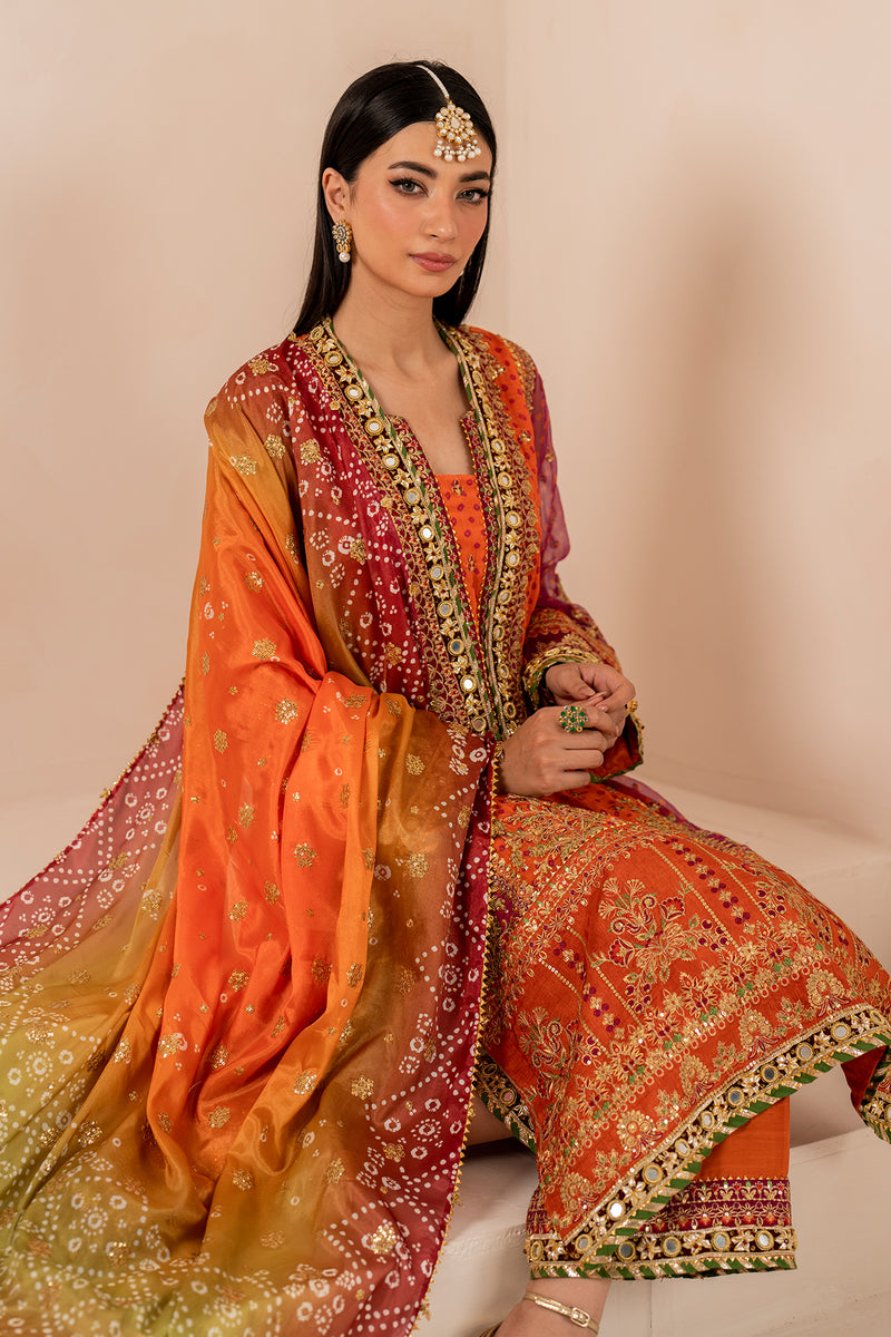 Baroque | Formal Collection | CHIFFON UF-706 -  Baroque Ladies Clothes - Original Designer Dress - House of Maryam