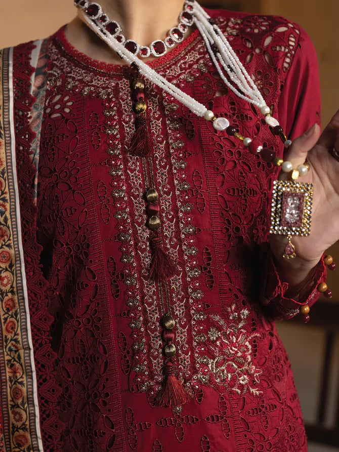 Faiza Faisal | Maya Luxury Lawn | Elif -  Faiza Faisal Luxury - Original Designer Dress - House of Maryam