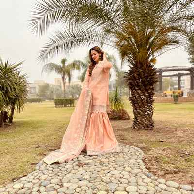 Daud Abbas | Formals Collection | Zaira -  Daud Abbas Formal - Original Designer Dress - House of Maryam