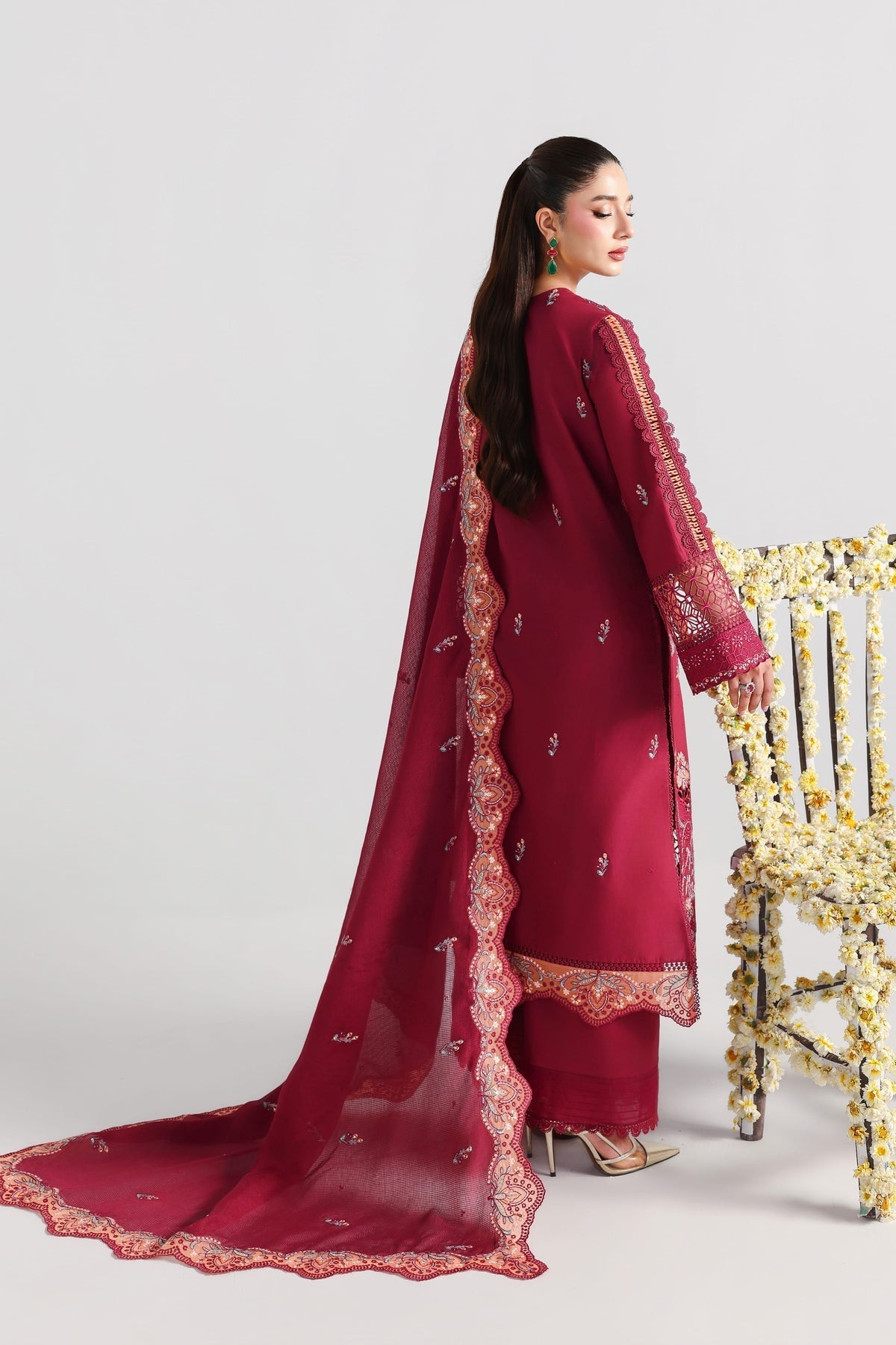 Akbar Aslam | Elan Luxury Lawn 26 | Mehrunissa-2