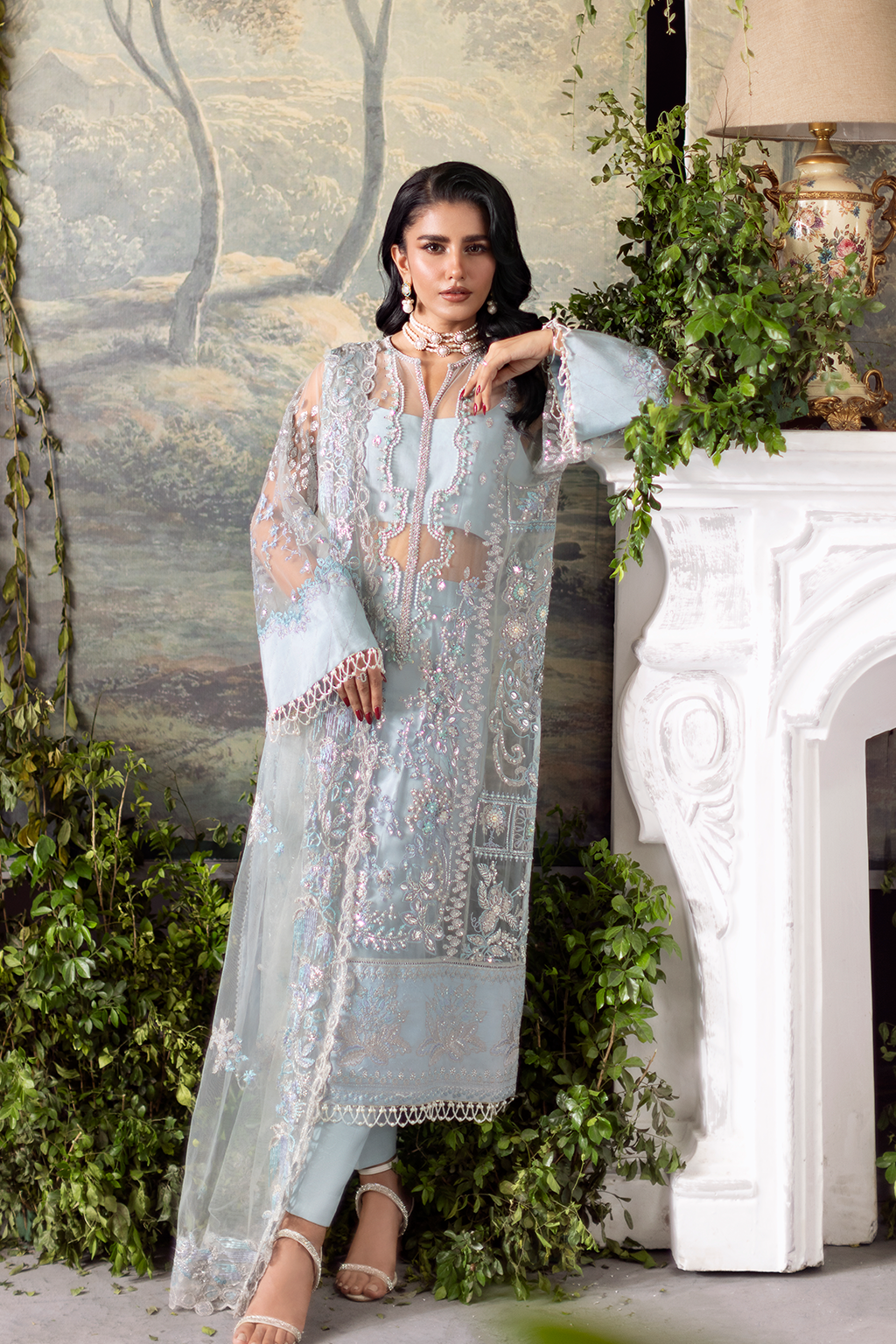 Saad Shaikh | Flurie Vol 3 | Stella -  Saad Shaikh Ladies Clothes - Original Designer Dress - House of Maryam