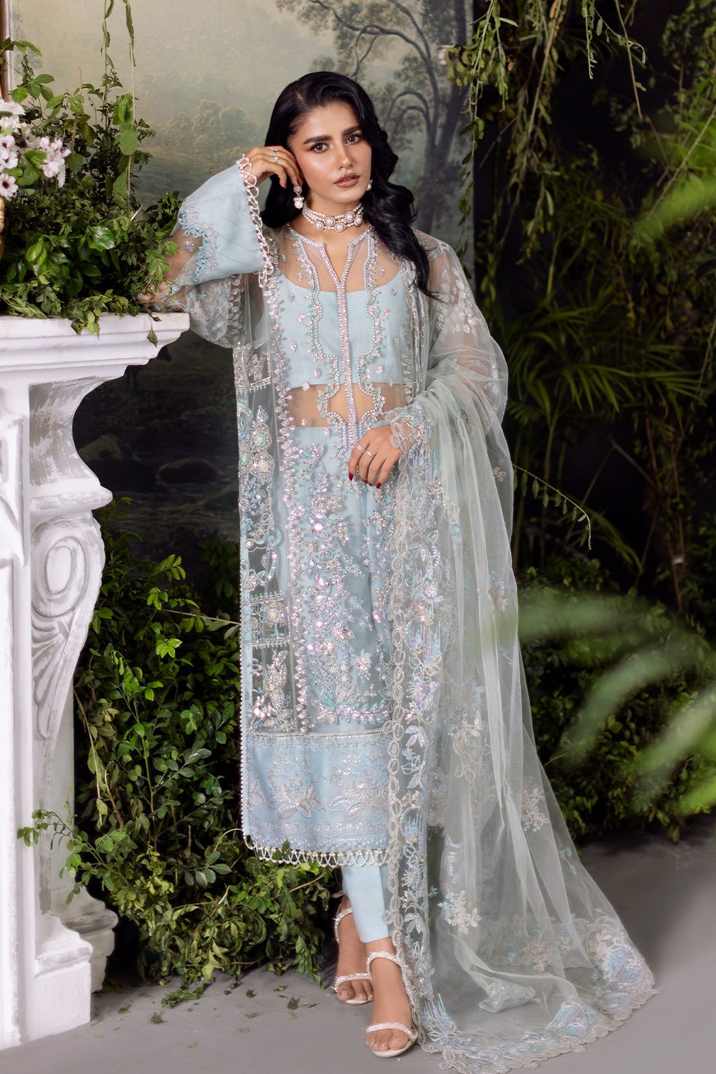 Saad Shaikh | Flurie Vol 3 | Stella -  Saad Shaikh Ladies Clothes - Original Designer Dress - House of Maryam