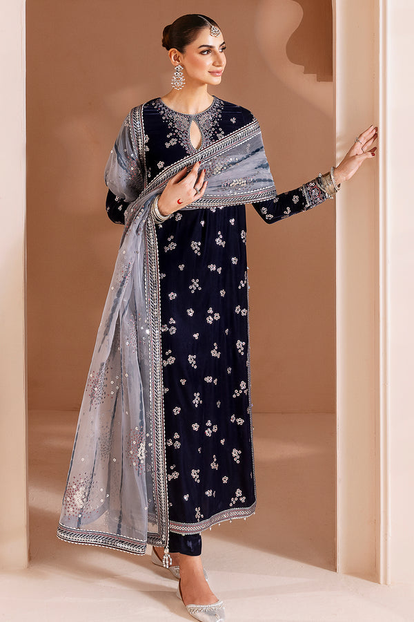 Jazmin | Chandni Velvet Formals 25 | Embroidered Velvet Formal CVF D-03-4