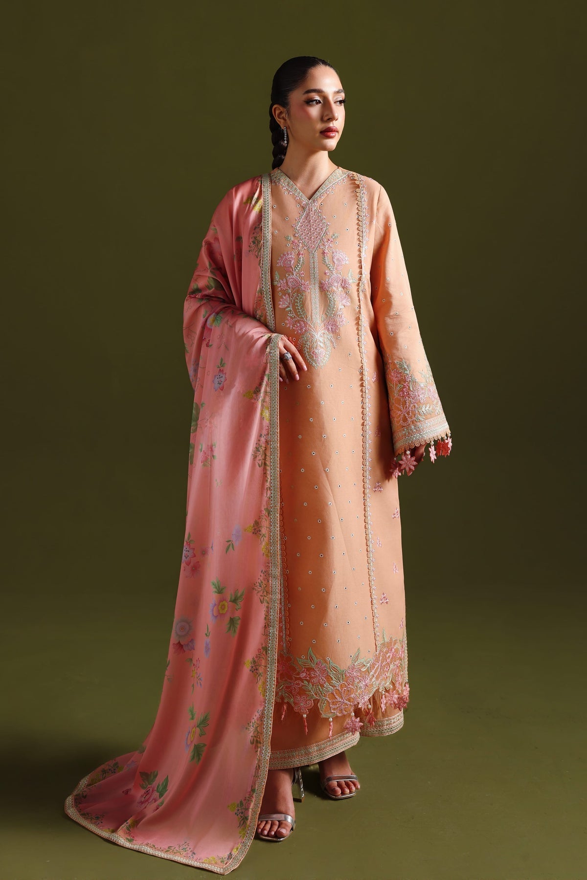 Akbar Aslam | Elan Luxury Lawn 26 | Aaralyn, image 4