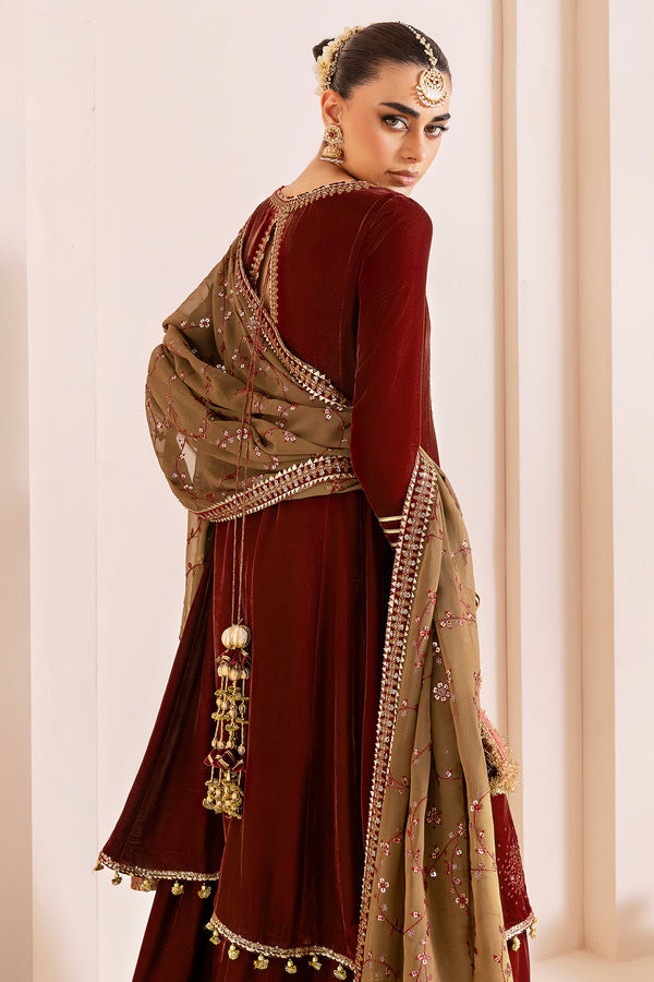 Jazmin | Chandni Velvet Formals 25 | Embroidered Velvet Formal CVF D-07-2