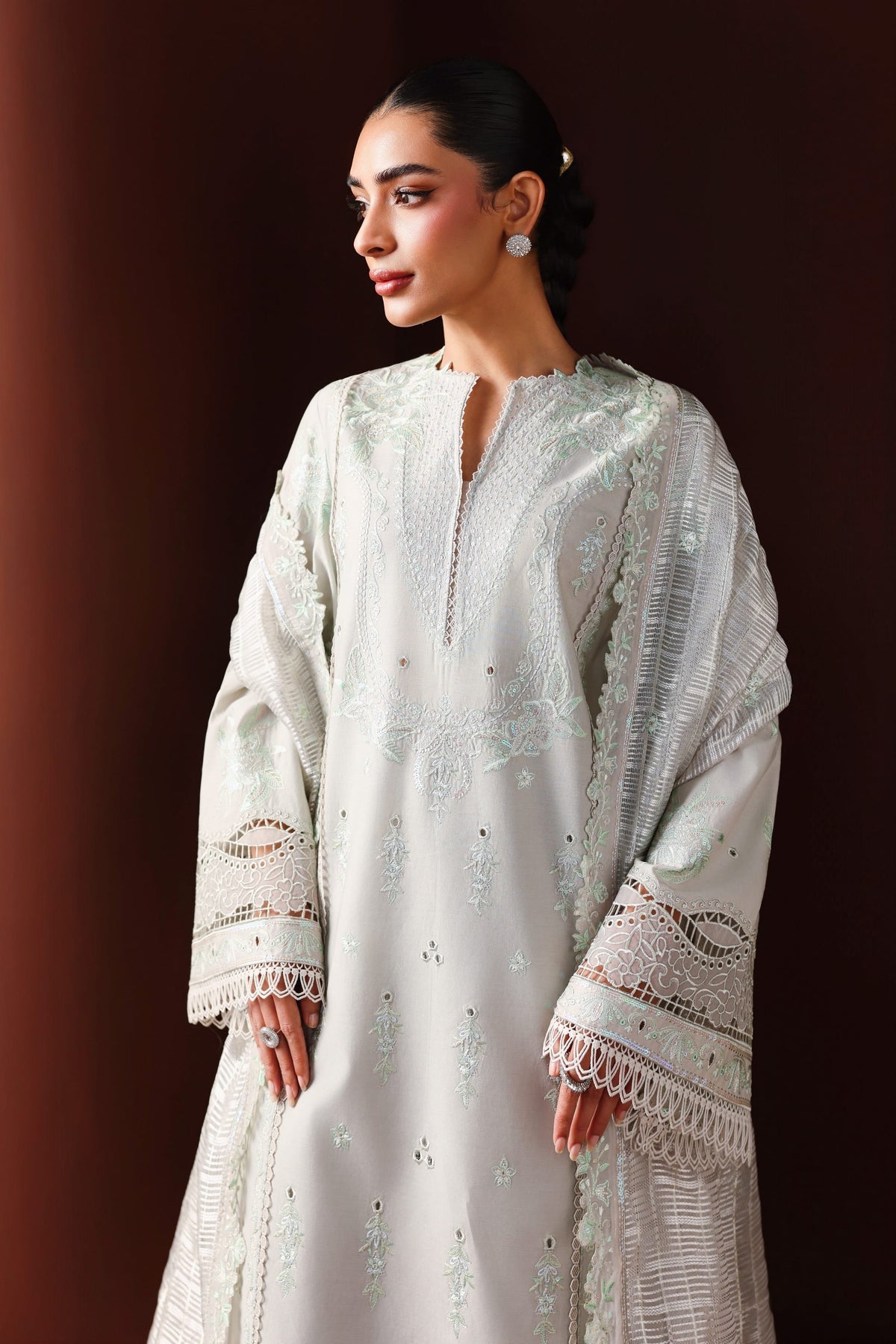 Akbar Aslam | Elan Luxury Lawn 26 | Rumana-4