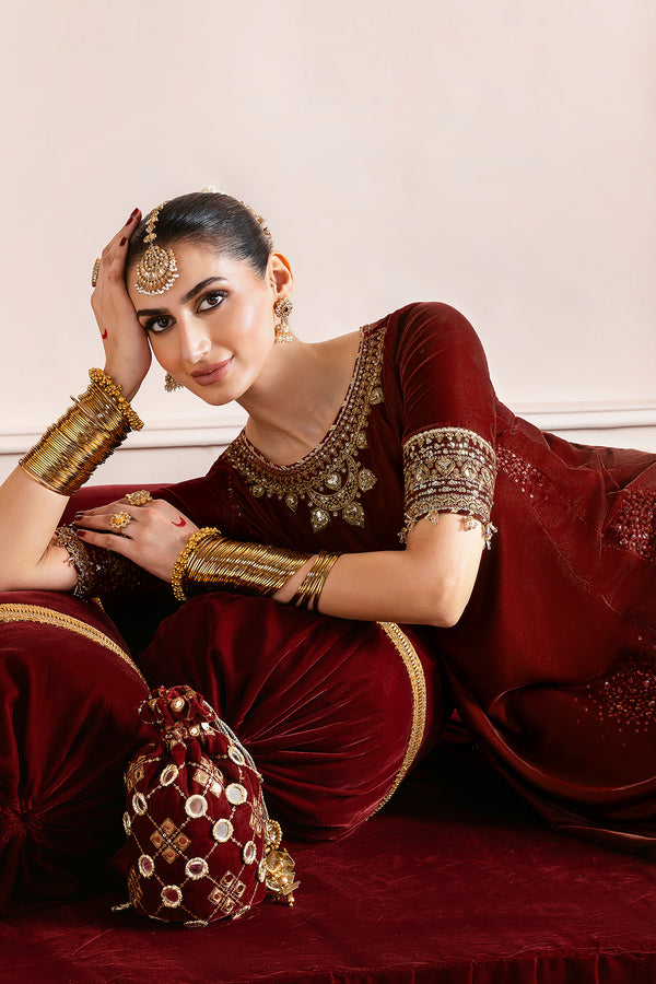 Jazmin | Chandni Velvet Formals 25 | Embroidered Velvet Formal CVF D-13-4