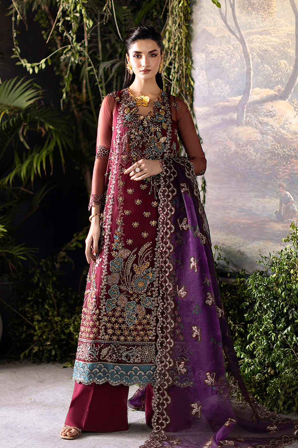 Saad Shaikh | Flurie Vol 3 | Regina -  Saad Shaikh Ladies Clothes - Original Designer Dress - House of Maryam