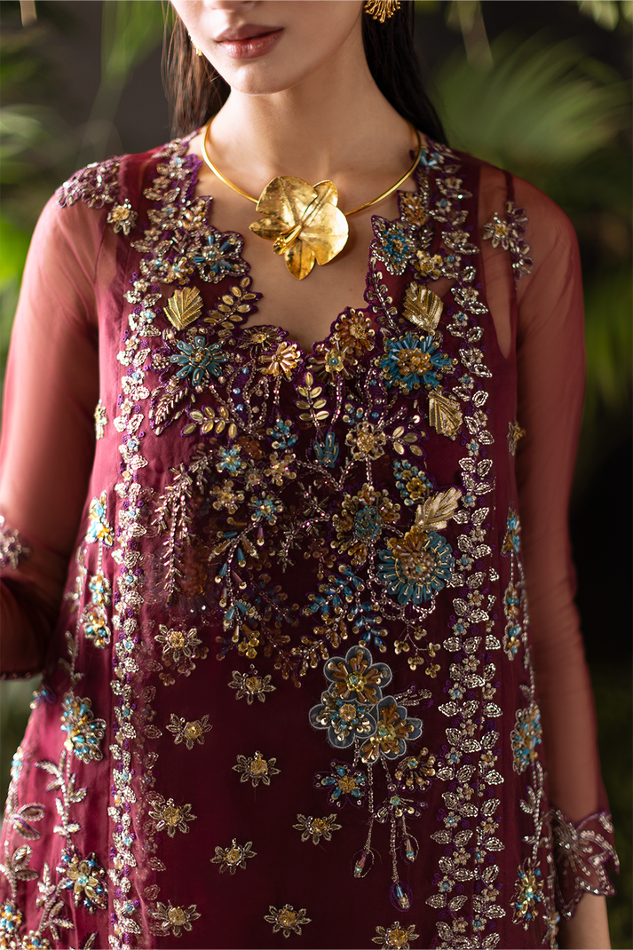 Saad Shaikh | Flurie Formals | Regina -  Saad Shaikh Ladies Clothes - Original Designer Dress - House of Maryam