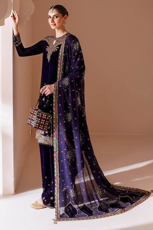 Jazmin | Chandni Velvet Formals 25 | Embroidered Velvet Formal CVF D-08-3