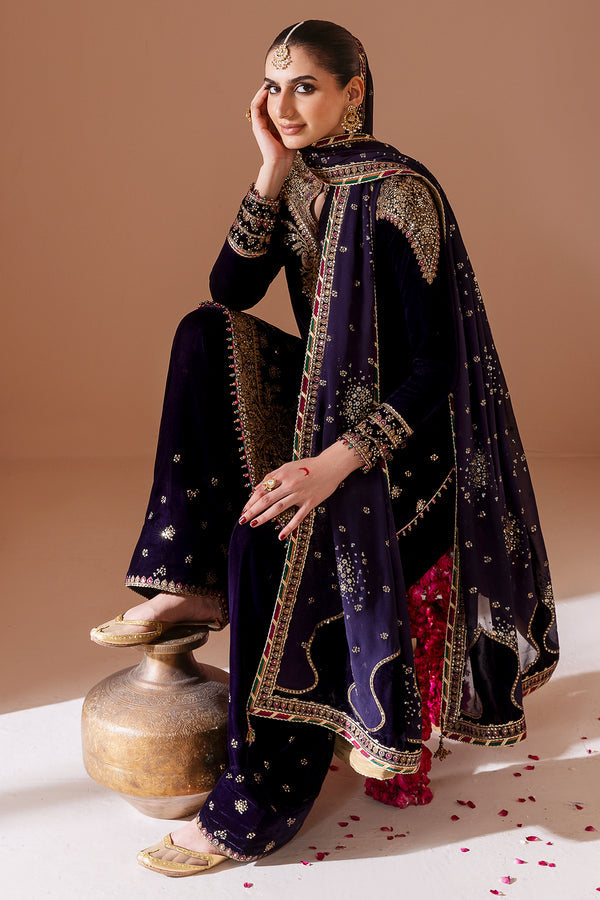 Jazmin | Chandni Velvet Formals 25 | Embroidered Velvet Formal CVF D-08-4
