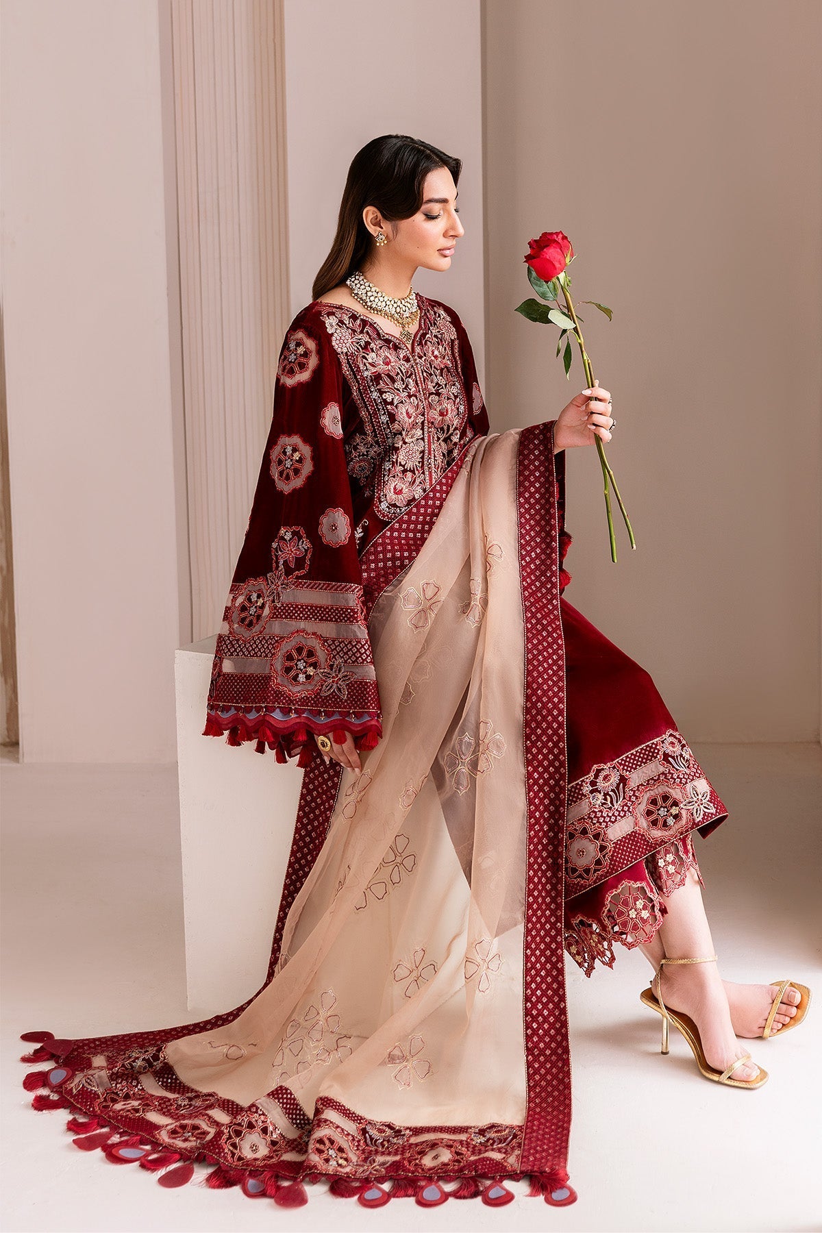 Alizeh | Makhmal Luxury Velvet Edit | Velzari, image 6