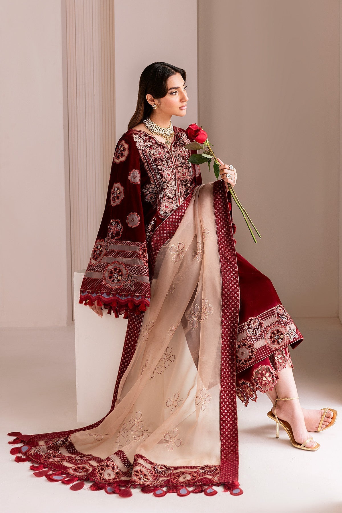 Alizeh | Makhmal Luxury Velvet Edit | Velzari, image 7