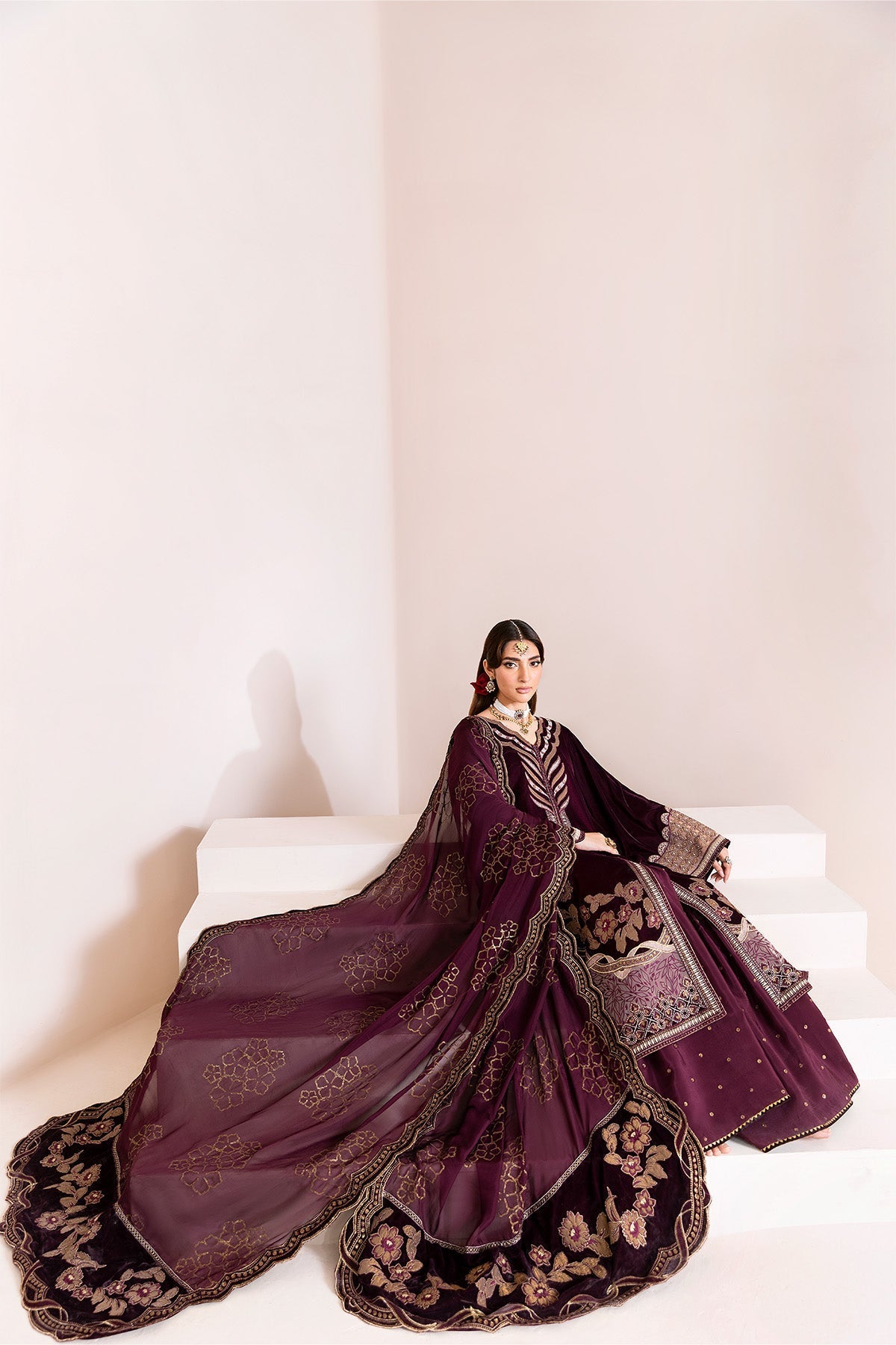 Alizeh | Makhmal Luxury Velvet Edit | Mehree, image 8