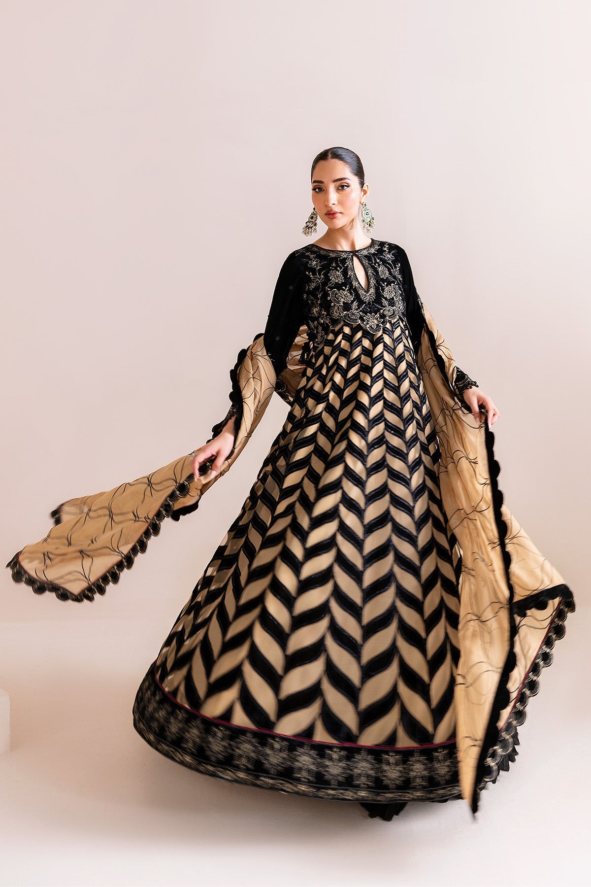 Alizeh | Makhmal Luxury Velvet Edit | Noor Jahan, image 6