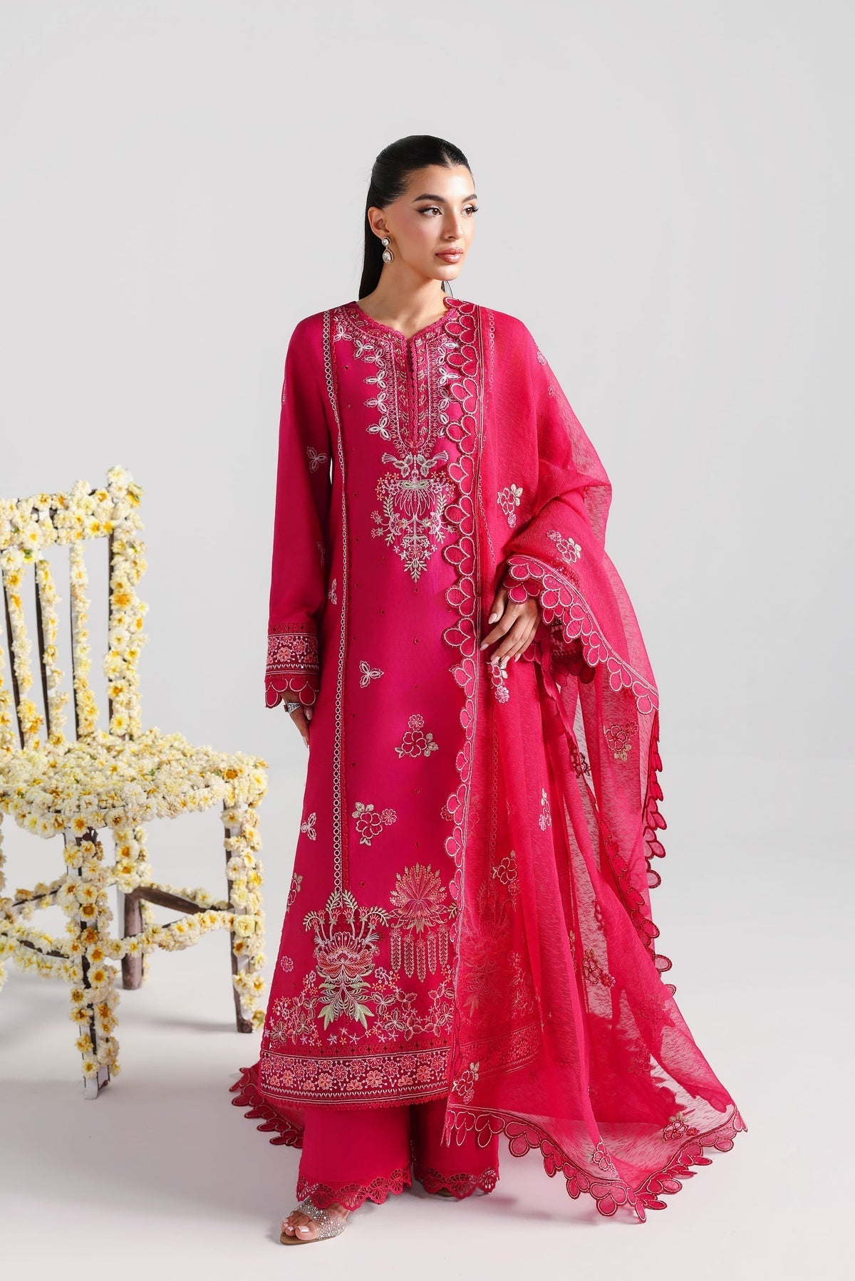 Akbar Aslam | Elan Luxury Lawn 26 | Raniya-1