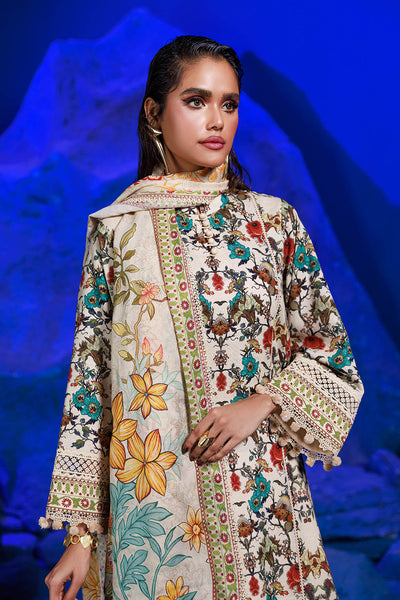 Bonanza Satrangi | Mother Of Pearl 3 Pc (7W24P3P169) -  Bonanza Satrangi Unstitched - Original Designer Dress - House of Maryam
