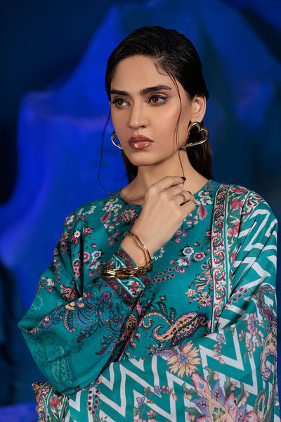 Bonanza Satrangi | Radiant Florist 3 Pc (7W24P3P284) -  Bonanza Satrangi Unstitched - Original Designer Dress - House of Maryam