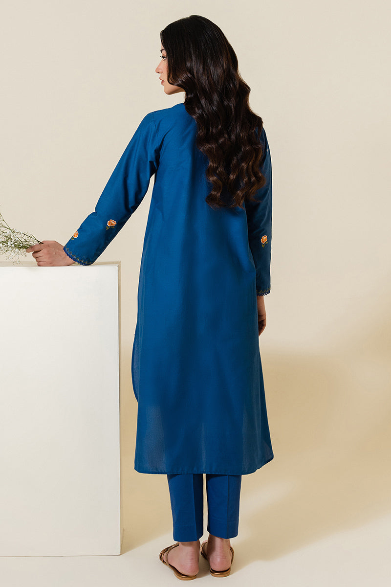 Cross Stitch | Basic Pret | Indigo Zeal Embroidered Shirt, image 6