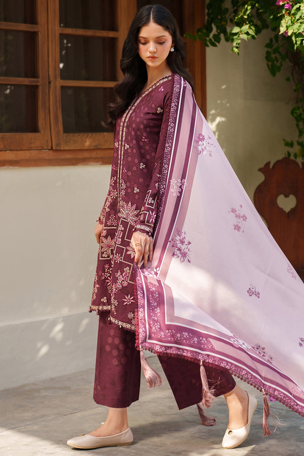 Farasha | Meline Premium Viscose 25 | Mauve Cream-4