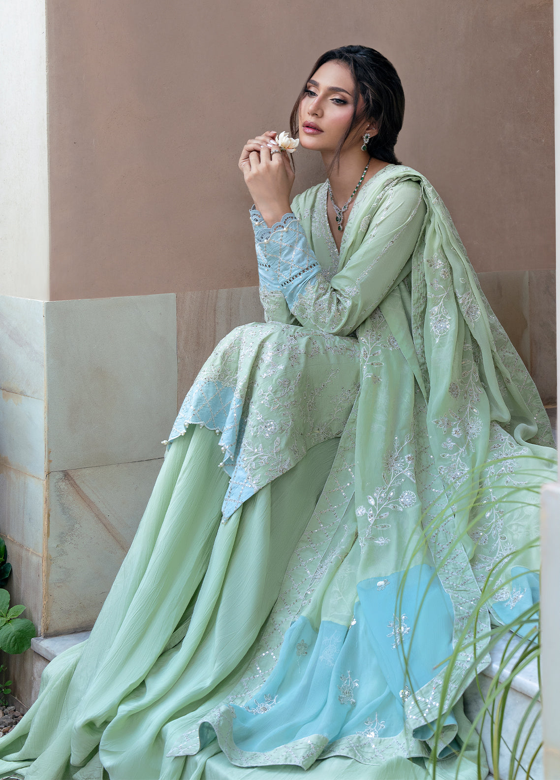 Sahane | Rusukh Premium Formals 26 | FU6605 Mehrma - RUSUKH, image 5