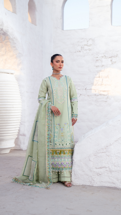 Zebtan | ZA-05 | Anaya Lawn -  Zebtan Luxury Lawn - Original Designer Dress - House of Maryam