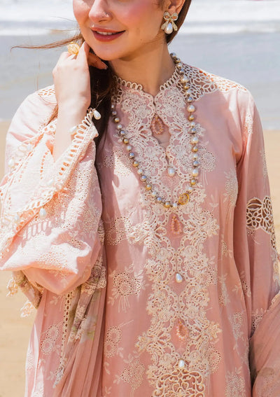 Elaf Premium | Hai Kuch Festive Lawn 24 | EHK-07 Pareesa -  Elaf Premium Luxury - Original Designer Dress - House of Maryam