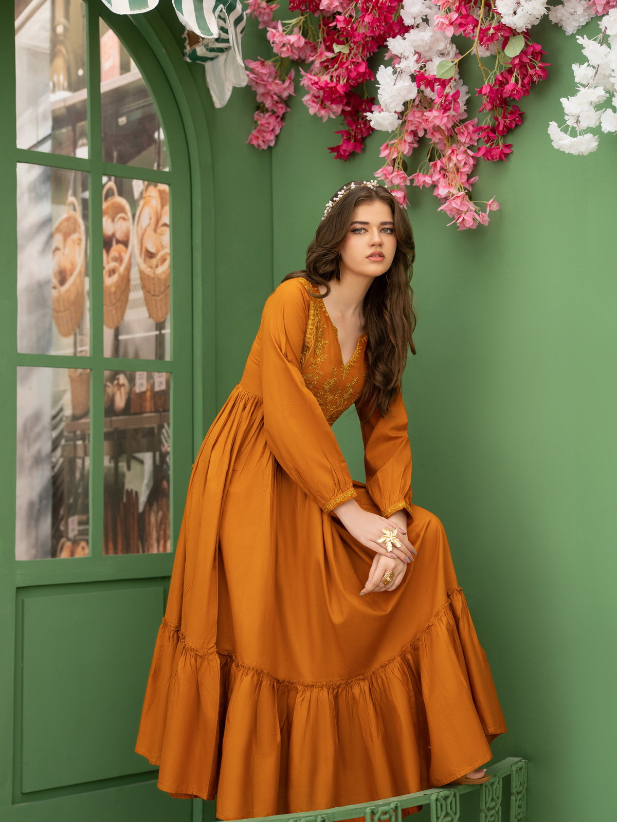 Hania & Umaimaz | Festive Collection | Aden -  Hania & Umaima  - Original Designer Dress - House of Maryam