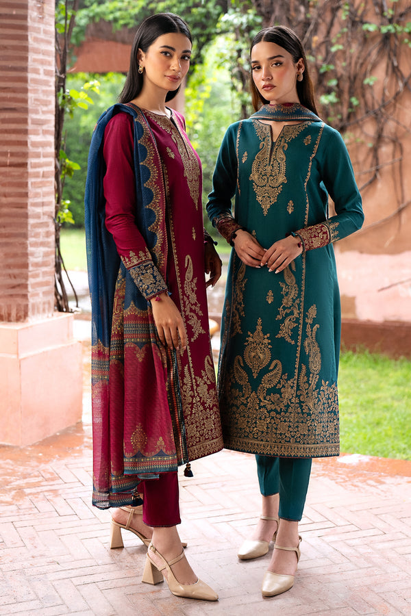 Jazmin | Winter Edition 24 | KHADDAR UW-0069 -  Jazmin Luxury - Original Designer Dress - House of Maryam