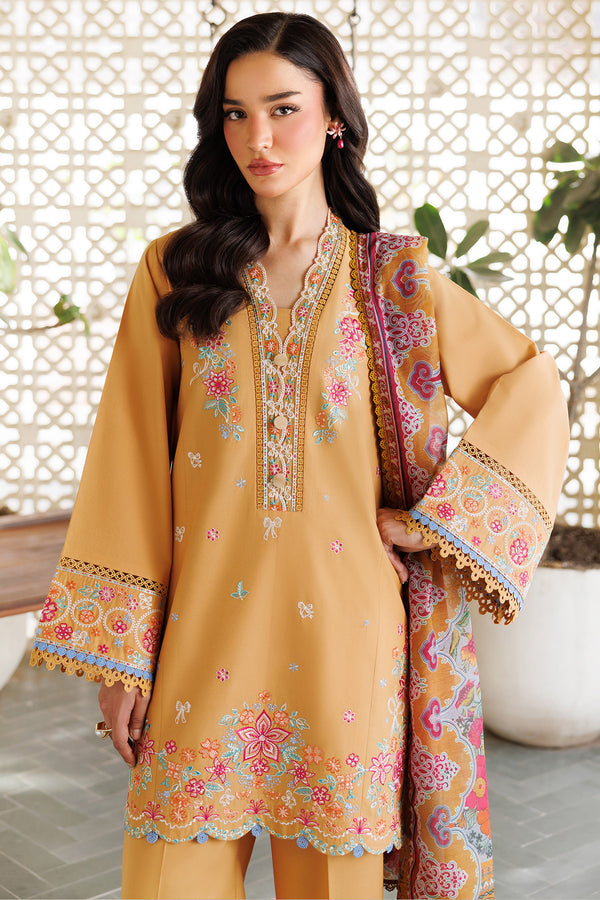Farasha | Summer Weaves Embroidered Lawn | Golden Bloom -  Farasha Ladies Clothes - Original Designer Dress - House of Maryam