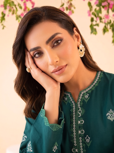 Faiza Faisal | FNF Cords Edit |DEEP TEAL CHARM