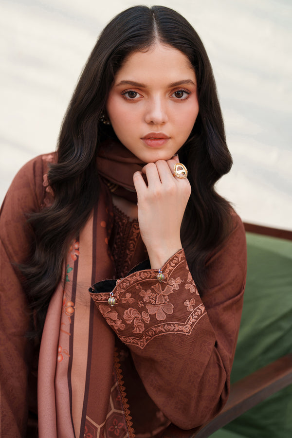Farasha | Meline Premium Viscose 25 | Brown Clay-7