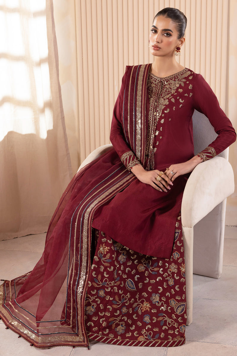 Jazmin | Formals Collection | RAW SILK UR-7016 -  Jazmin Formal - Original Designer Dress - House of Maryam