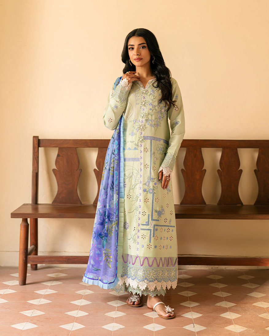 Roheenaz | Aashiyana Lawn |Zumar -  Roheenaz Ladies Clothes - Original Designer Dress - House of Maryam