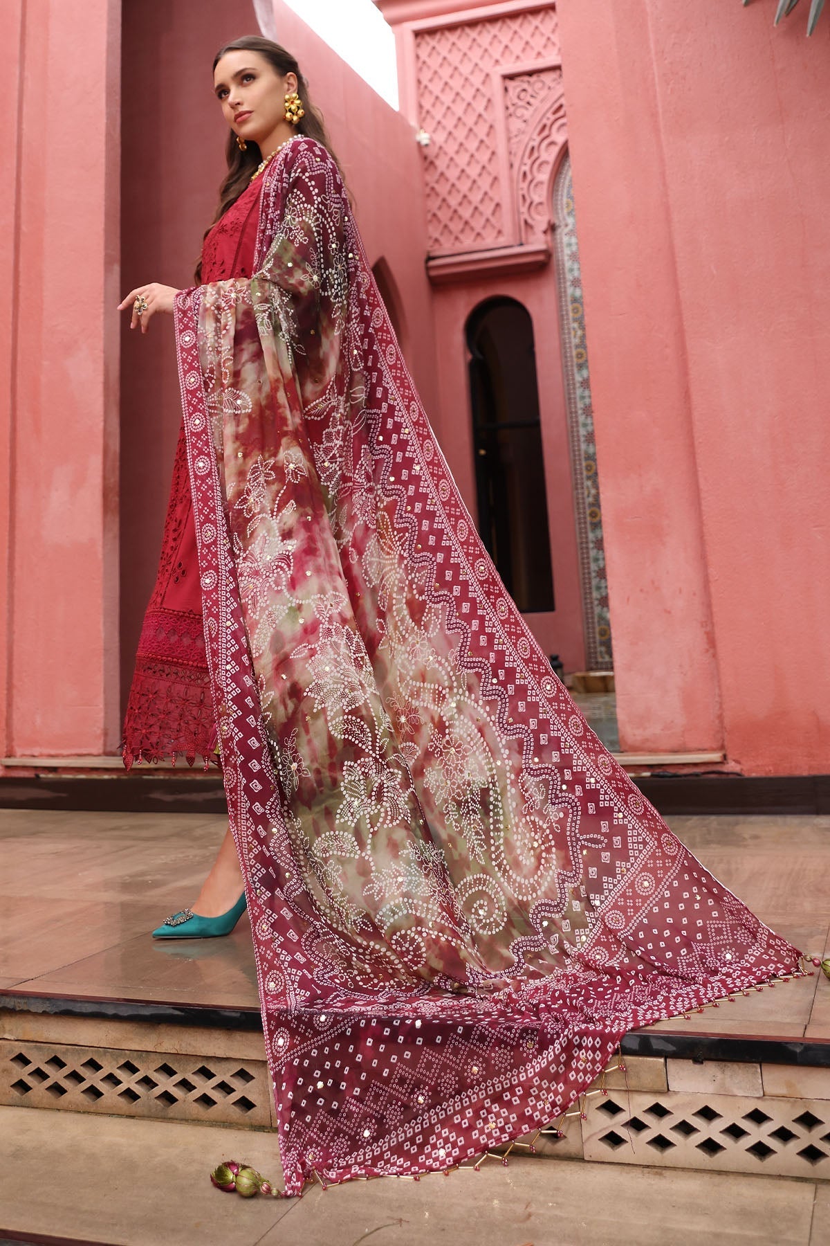 Nureh | Bazaar Lawn 25 | NE-109 -  Nureh Ladies Clothes - Original Designer Dress - House of Maryam