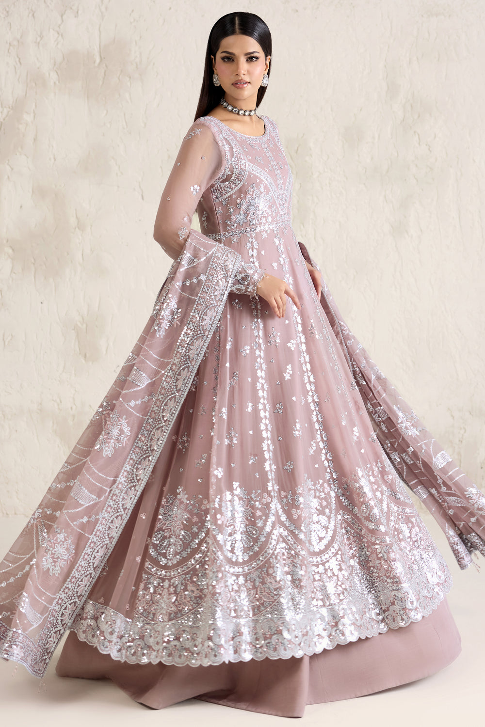 Farasha | Formals 26 | Mauve Pearl-9
