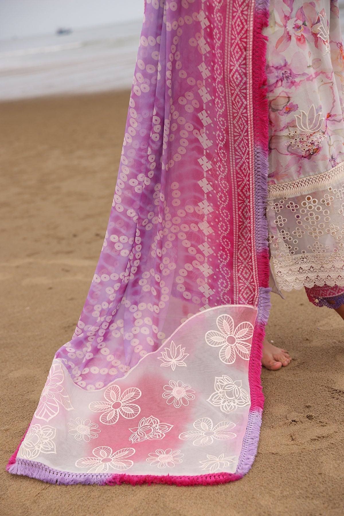 Nureh | Gardenia Embroidered Lawn 25 | NSG-172 -  Nureh Ladies Clothes - Original Designer Dress - House of Maryam