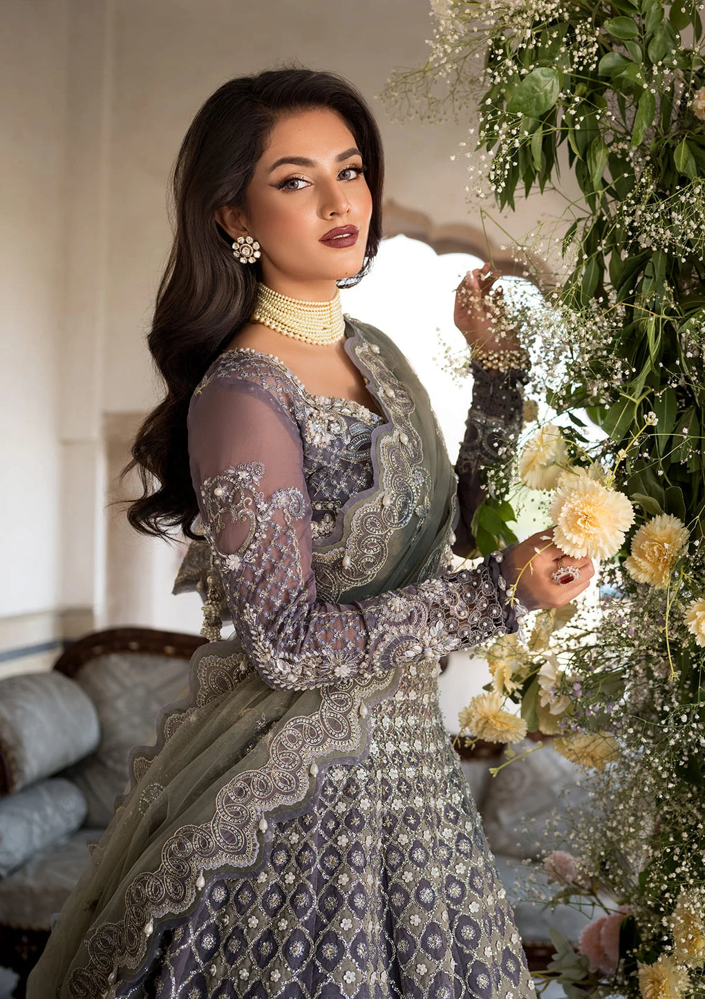 Elaf Premium | Formal Handwork Collection | EFH-02 NAZNEEN -  Elaf Premium Ladies Clothes - Original Designer Dress - House of Maryam