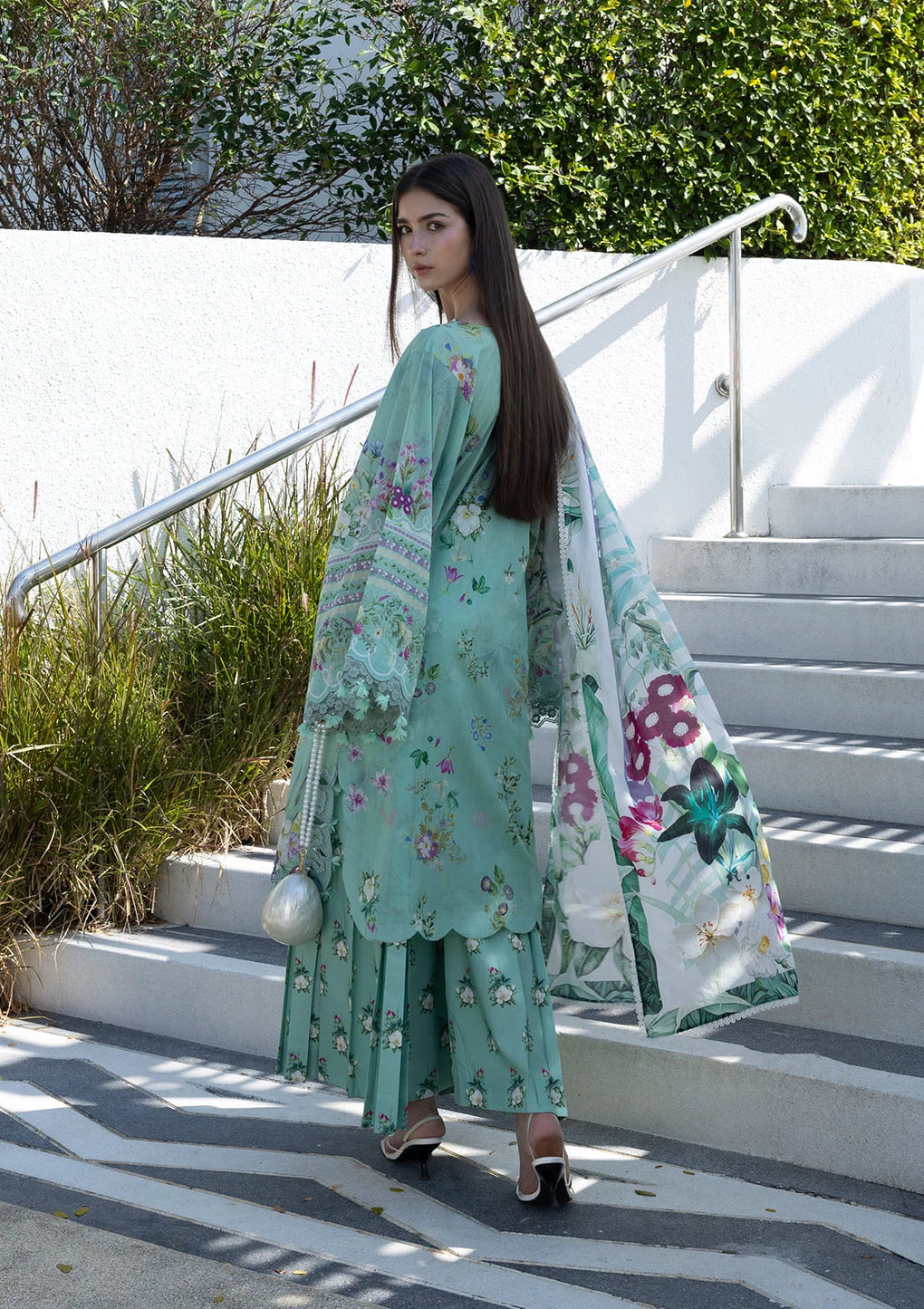 Elaf Premium | Prints Collection 26 | EPN-7A TEAL ME-2
