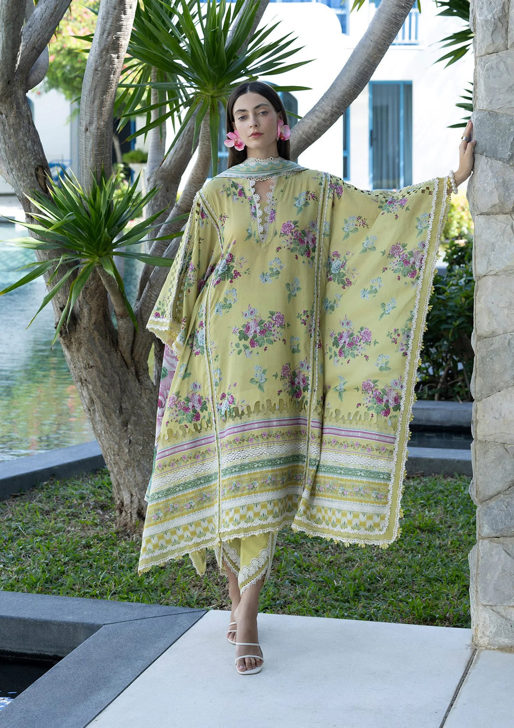 Elaf Premium | Prints Collection 26 | EPN-4A AVOCADO, image 5